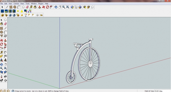 Creation of an uncomfortable ride: Step 6